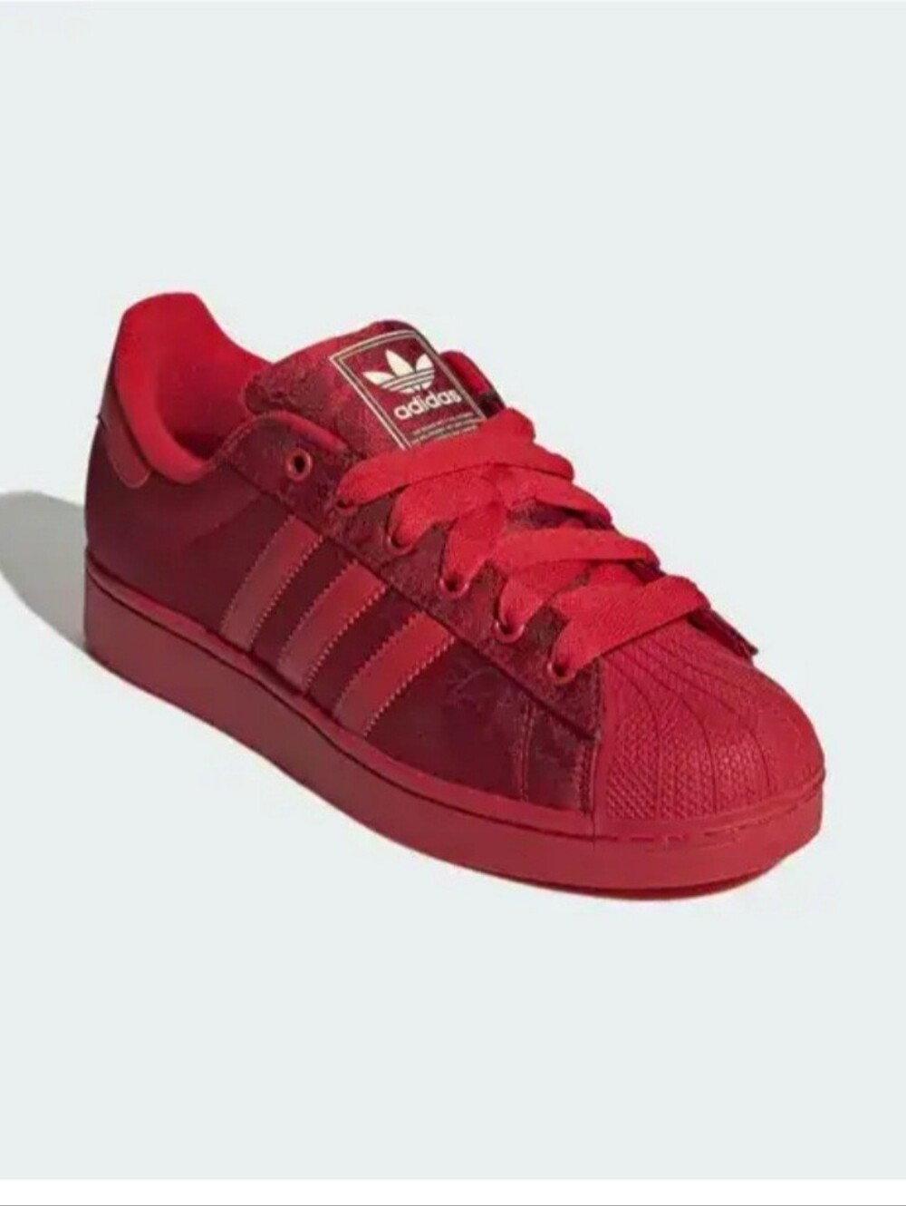 Adidas Superstar II Women's Scarlett Jaquard Shell-Toe Sneakers